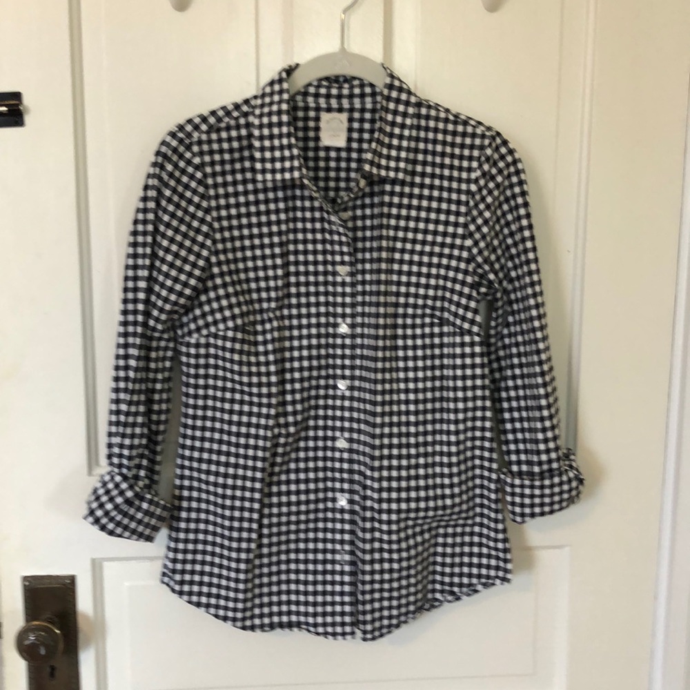 🔥J Crew the Perfect Shirt size 0!